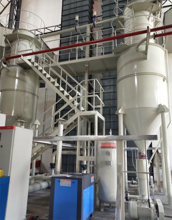 正壓稀相連續輸灰系統